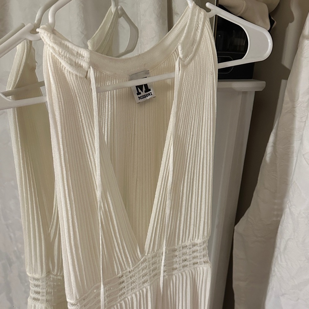 Missoni Elegant white Maxi Dress - Picture 3 of 5